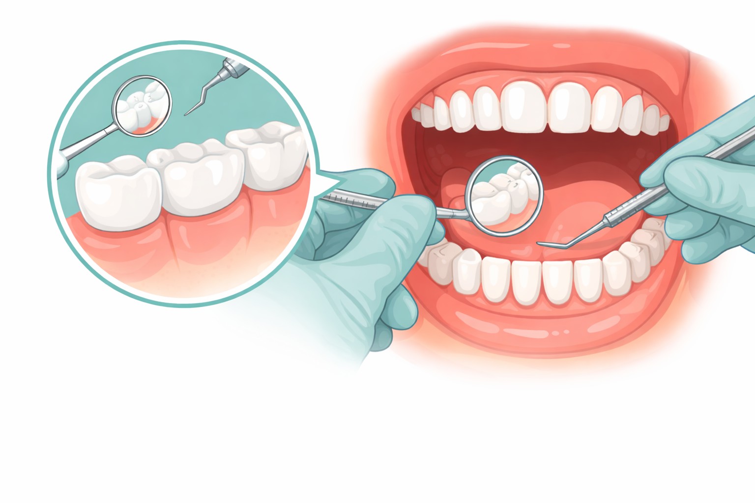 Controle tandarts in moderne tandartspraktijk in delft